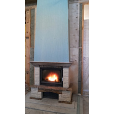 Камин Bella Italia Diana с топкой NordFlam Atina