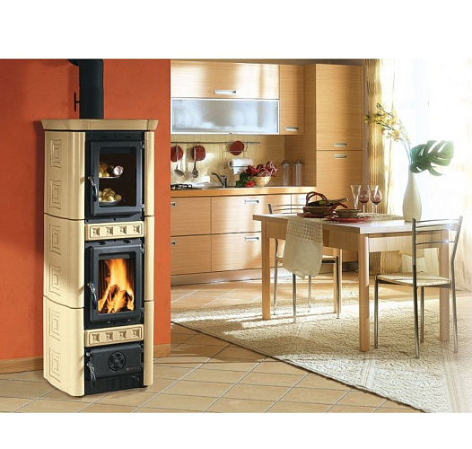 La Nordica-Extraflame gaia forno cappuccino_2